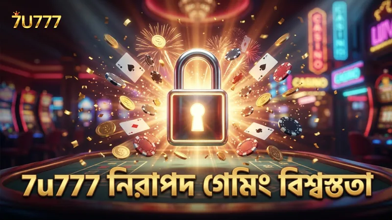 7u777 অ্যাপের নিরাপত্তা ও দায়িত্বশীল গেমিং নিশ্চিত করে বিশ্বস্ততা