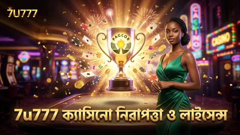 PAGCOR লাইসেন্সসহ 7u777 ক্যাসিনো নিরাপত্তায় অগ্রণী
