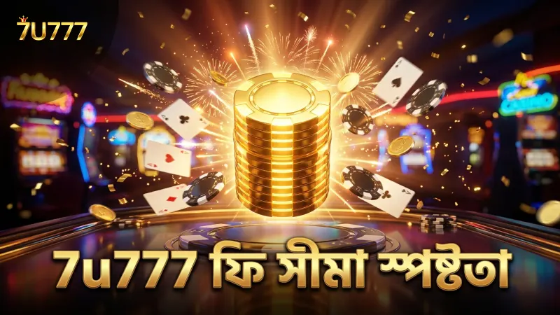 7u777-এর ফি ও উত্তোলন সীমার স্বচ্ছতা।