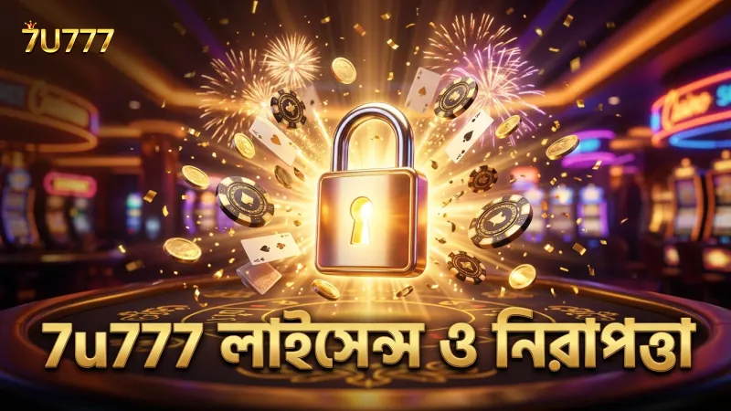 7u777 কর্তৃক প্রাপ্ত লাইসেন্স ও কর্পোরেট ভেরিফিকেশন তথ্য