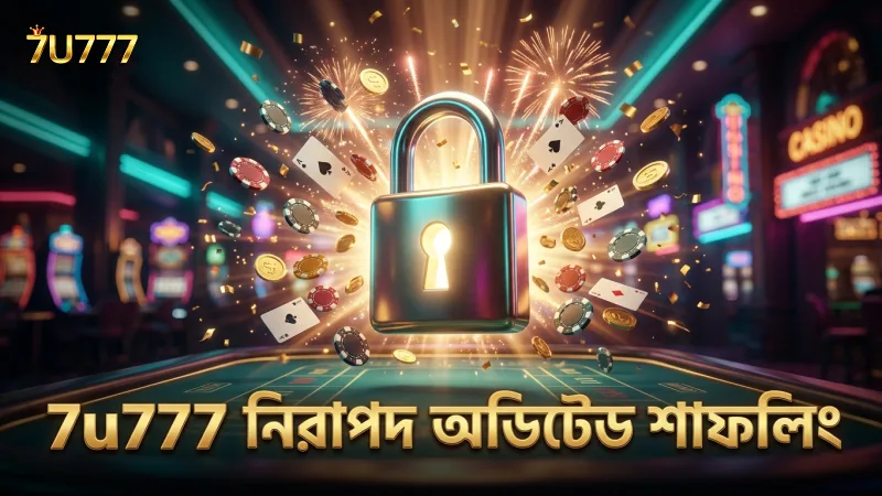 7u777 প্ল্যাটফর্মে নিরাপদ খেলার জন্য অডিটেড কার্ড শাফলিং ব্যবহৃত।