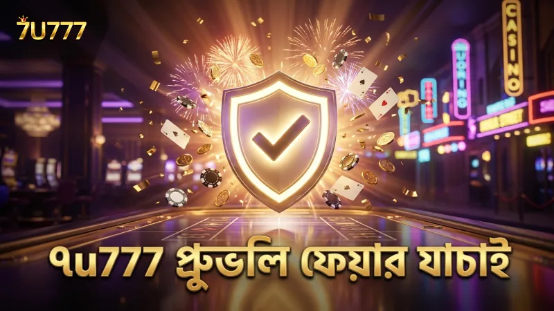 প্রুভলি ফেয়ার অ্যালগরিদম লাইভ বেট ডাটার মাধ্যমে গেমের বিশ্বাসযোগ্যতা বাড়ায়।