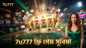 ফ্রি গেম ও বড় জয়ের সুযোগ 7u777 প্ল্যাটফর্মে।