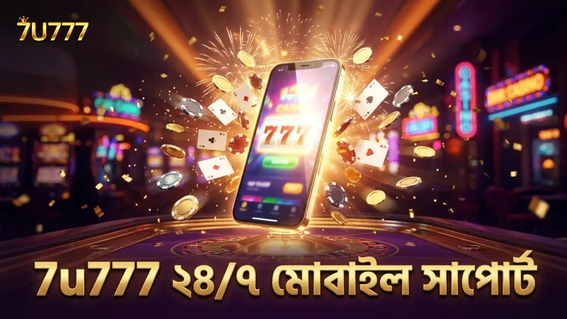 7u777 এর ২৪/৭ মোবাইল সাপোর্ট টিম দ্রুত সাড়া দেয়
