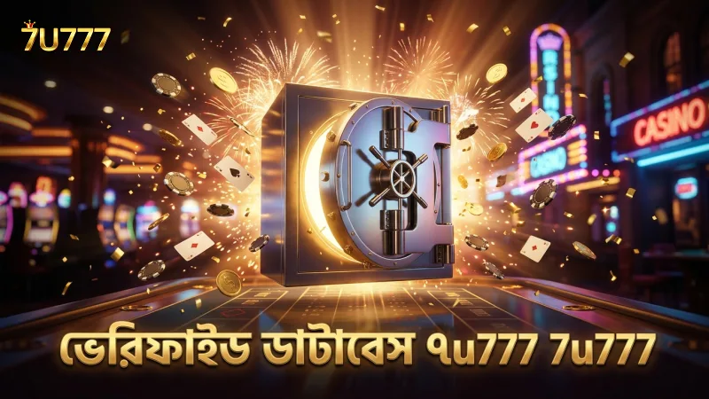 ৭u777 এর ভেরিফাইড লটারি ডাটাবেস ভ্রান্তি কমায়
