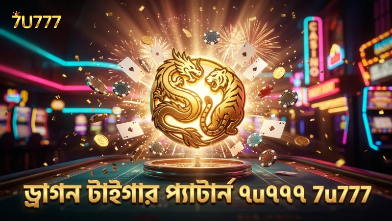 ড্রাগন টাইগার নিয়ম ও প্যাটার্ন বিশ্লেষণে ৭u৭৭৭।