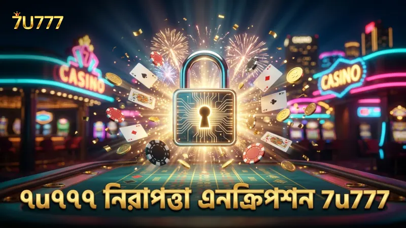 লাইভ গেমে নিরাপত্তা নিশ্চিত করতে ৭u৭৭৭ এর এনক্রিপশন।