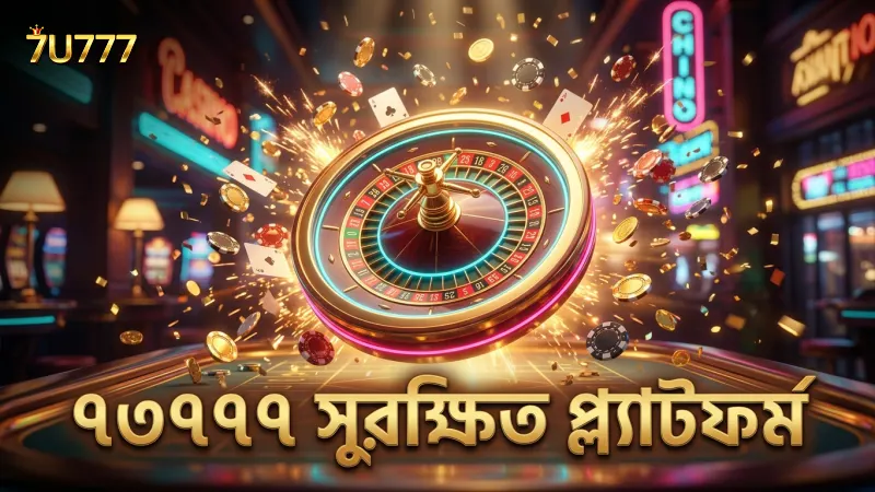 ৭u৭৭৭ এর সুরক্ষিত প্ল্যাটফর্মে ড্রাগন টাইগার খেলা।