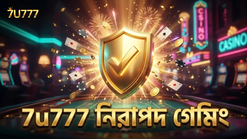 গেমিং নিরাপদ রাখতে 7u777 এর নিরাপত্তা নির্দেশিকা অনুসরণ করুন