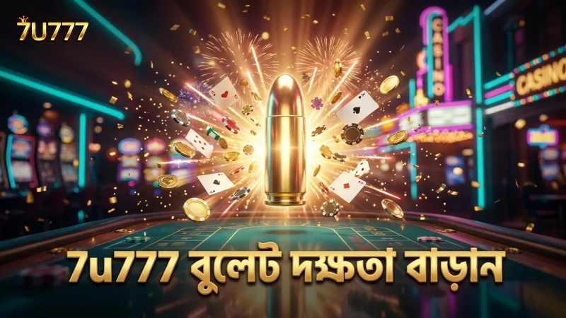 বুলেট ব্যবহারে 7u777 গেমপ্লে দক্ষতা বাড়ে