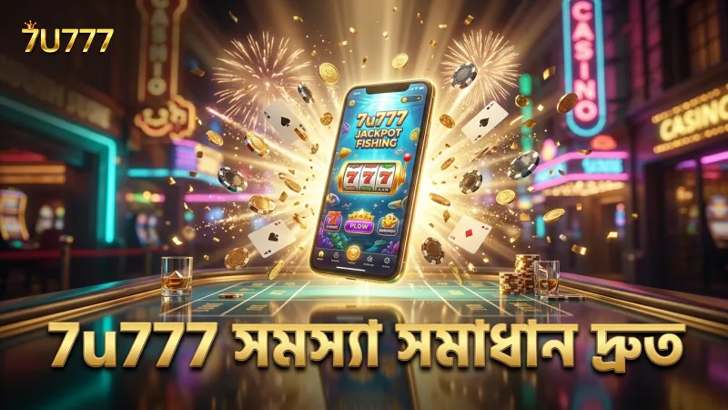 7u777 প্ল্যাটফর্মে জ্যাকপট ফিশিং সমস্যা দ্রুত সমাধান