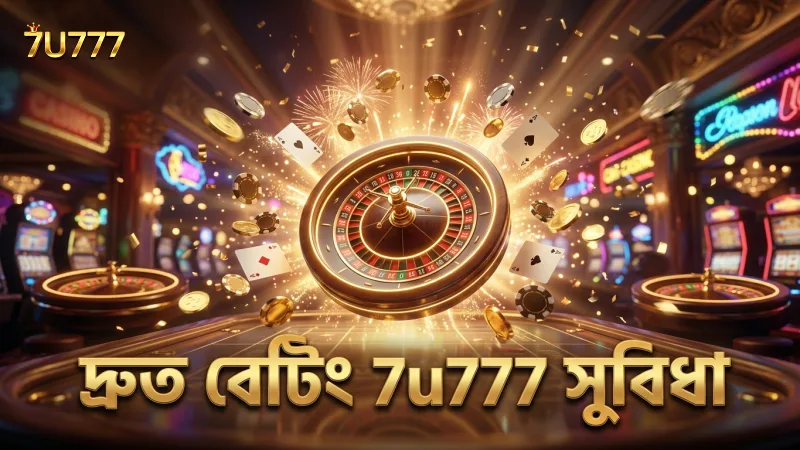 লাইটিং রুলটে দ্রুত বেটিং ও পেআউট সুবিধা 7u777-এ