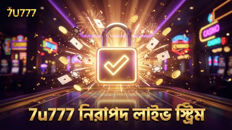 নিরাপদ লাইভ স্ট্রিম ও মাল্টিপ্লায়ার যাচাই 7u777 দ্বারা