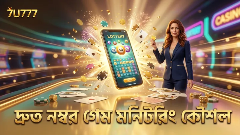 দ্রুত নম্বর ড্র গেম মনিটরিং করে সঠিক কৌশল প্রয়োগ করুন।