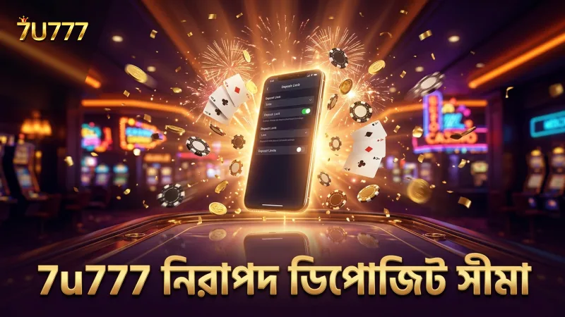 7u777 ডিপোজিট লিমিট ফিচার নিরাপদ বাজির মূল চাবিকাঠি