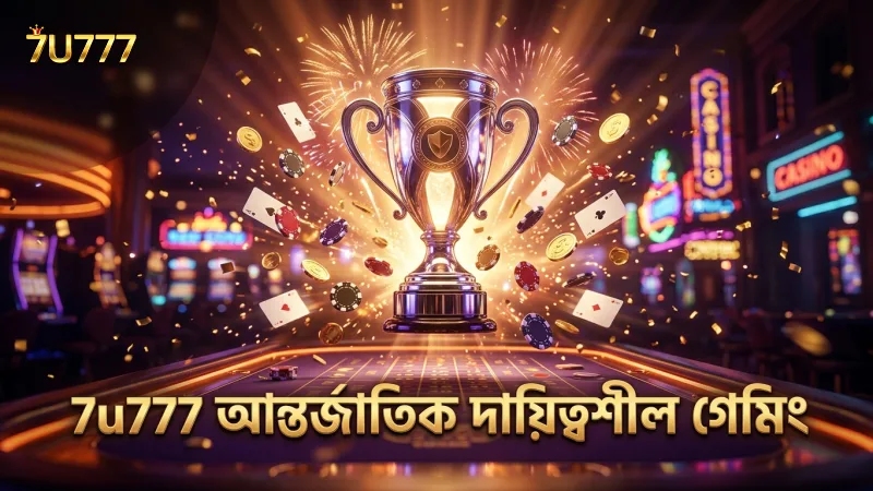 আন্তর্জাতিক নিয়ম মেনে 7u777 দায়িত্বশীল গেমিং নিশ্চিত করে