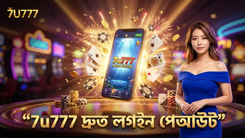 7u777 এর মোবাইল গেমিংয়ে দ্রুত লগইন ও পেআউট নিশ্চিত করুন