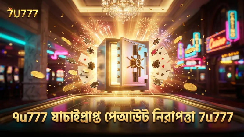 ৭u777 নিরাপদ ও যাচাইপ্রাপ্ত পেআউট চার্ট প্রদান করে
