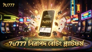 7u777 প্ল্যাটফর্মে নিরাপদ এবং দ্রুত বেটিং অভিজ্ঞতা