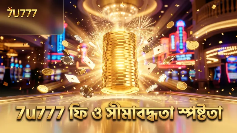ফি ও সীমাবদ্ধতার স্পষ্টতা বাজির ঝুঁকি কমায়।