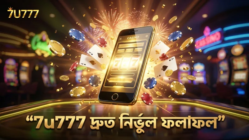 7u777 থেকে দ্রুত ও নির্ভুল ফলাফল পেতে নিয়ম বুঝুন